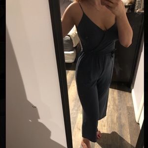 Navy blue jumpsuit